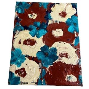 Original Artwork Acrylics on Canvas Impressionism Full Canvas Blooms